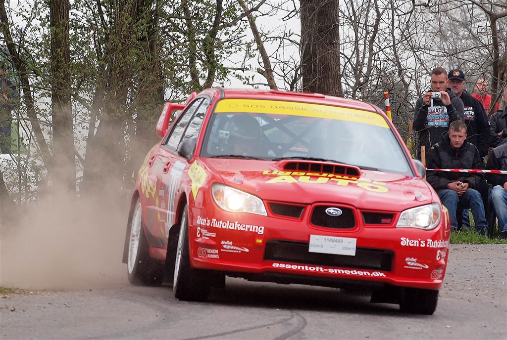 Torben Sørensen og Henrik Petersen satser på et topresultat på næsten-hjemmebane i Ecoteck Rally Himmerland 2015.
(Foto: Åge Keseler Kirketerp)